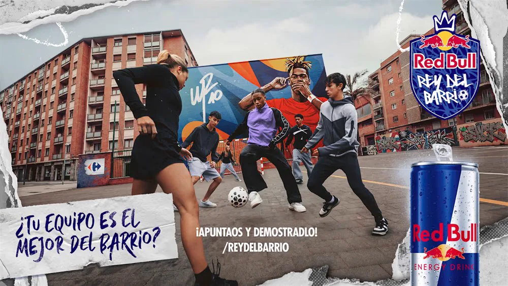 RED BULL. REY DEL BARRIO